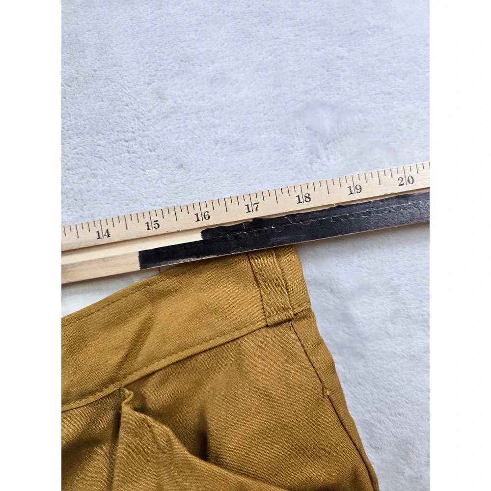 Vintage Winchester Trailblazer Hunting Pants Mens 34x29 Tan Canvas Brush Guard